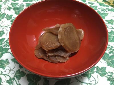 新しょうがのつくだ煮