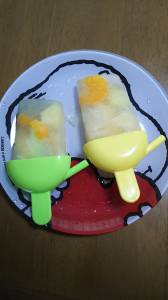 フルーツアイスキャンデー