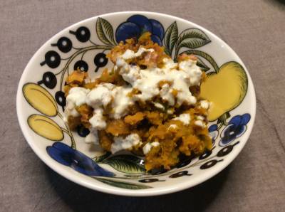 かぼちゃのサラダ