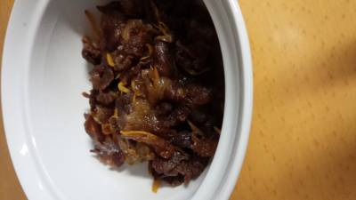 牛肉のしぐれ煮