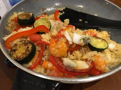 フライパンパエリア