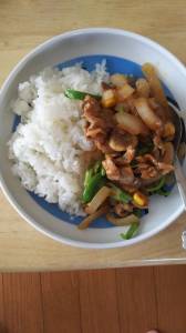 カレー炒めライス