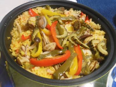 フライパンパエリア