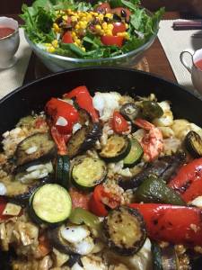 フライパンパエリア