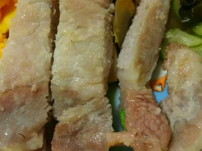 冷凍豚肉の塩ガーリック漬け