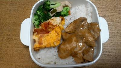 トマトの卵とじ