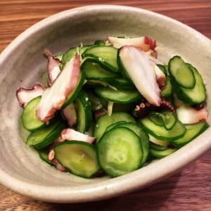 たこときゅうりの酢の物