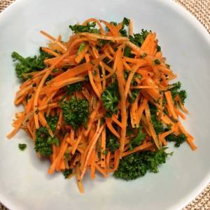 春にんじんのせん切りサラダ~洋風サラダ~