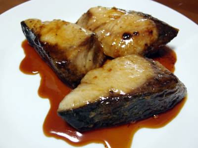 ぶりの照り焼き