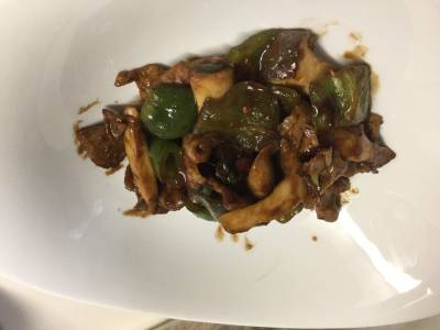 豚ときのこのホイコーロー風