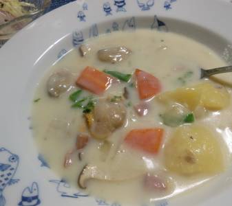 クラムチャウダー