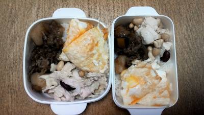 豆の簡単サラダ