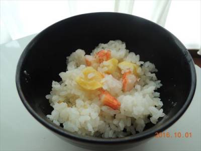 チーズと栗の秋ごはん