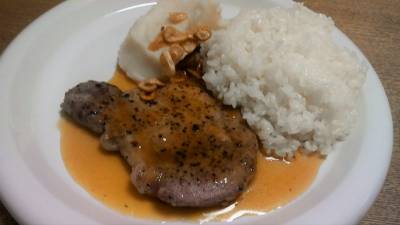 トンテキ マーマレードソース