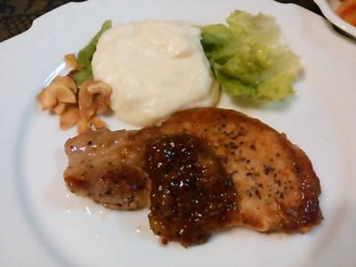 トンテキ マーマレードソース