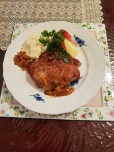 トンテキ マーマレードソース