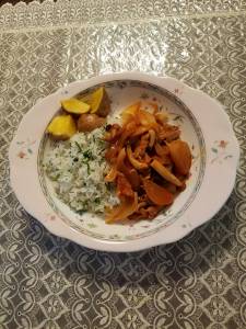 豚こまのハヤシライス