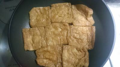 油揚げの含め煮（ストックおかず）