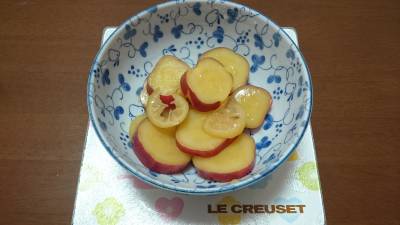 さつま芋のレモン煮