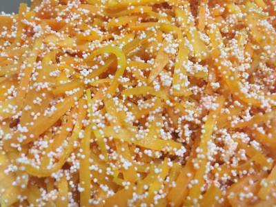 にんじんの明太子炒め