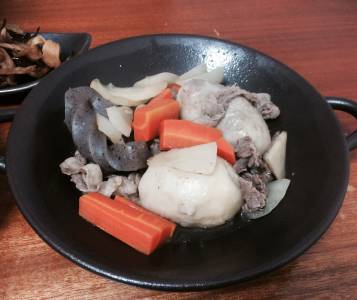里芋の肉じゃが風