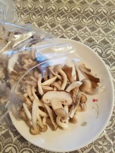 ヒラヒラ冷凍きのこ