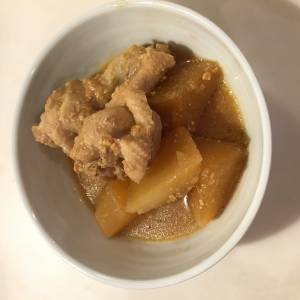 大根と鶏肉のみそ煮