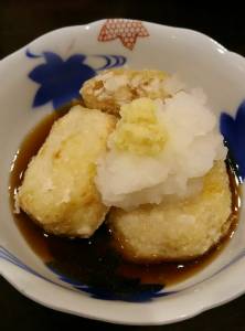 里芋の揚げだし