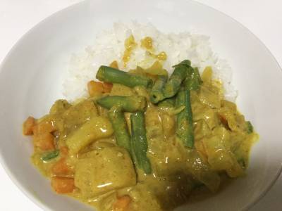 即席シーフードカレー