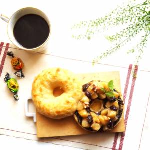 プルーンと黒豆のアップルジンジャー煮