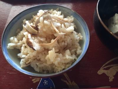 まつたけご飯