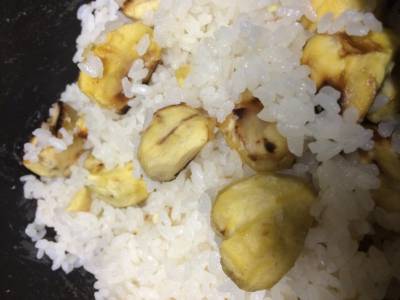 焼き栗（ぐり）ご飯