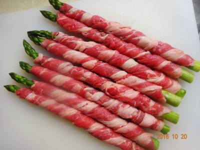 アスパラの牛肉巻き