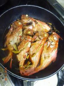 きんめだいの煮つけ