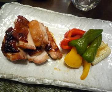 鶏肉のはちみつ焼き