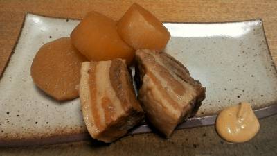 大根と豚肉のべっこう煮