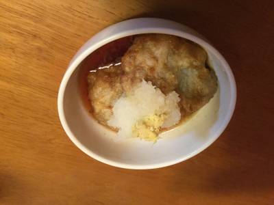 里芋の揚げだし