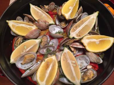 あさりのフライパンパエリヤ