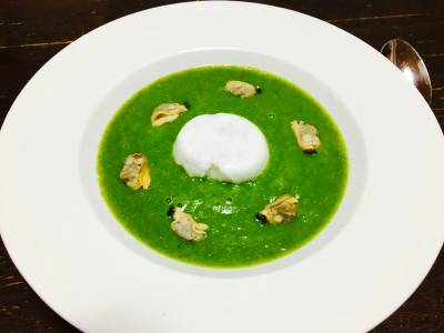 長芋グリーンポタージュ