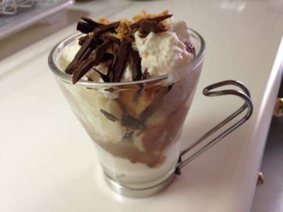 クリスマスパフェ