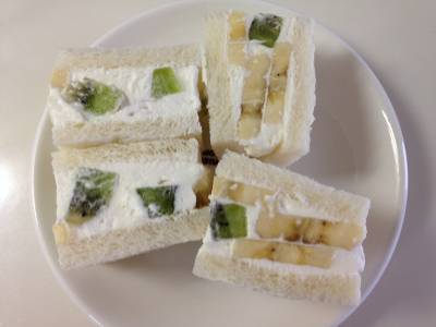 フルーツサンド