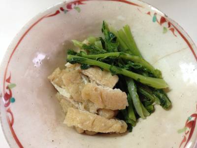 大根の葉の炊いたん