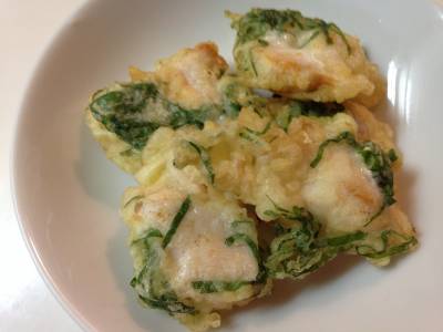 鶏むね肉の天ぷら