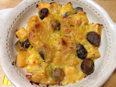 柿の柚子みそ焼き