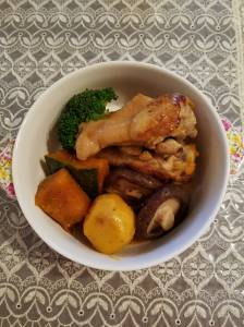 じゃがいもと手羽元の炊いたん