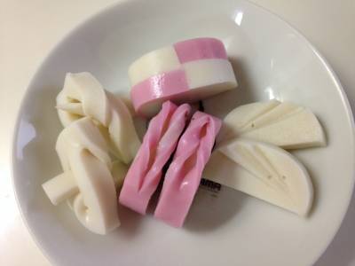 かまぼこの飾り切り
