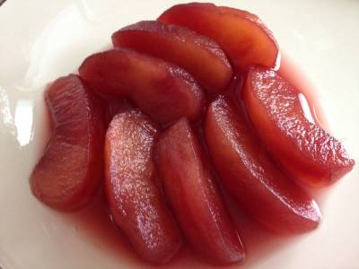 りんごのコンポート