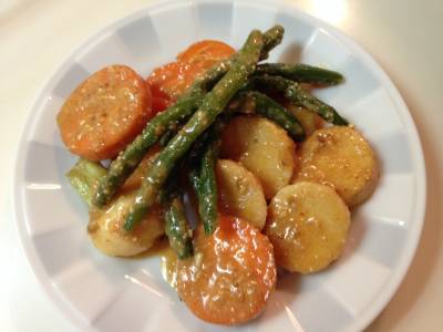 野菜の韓国風みそ漬け