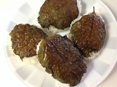青じその焼きおむすび