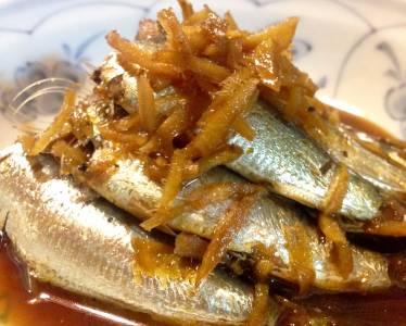 いわしのしょうが煮